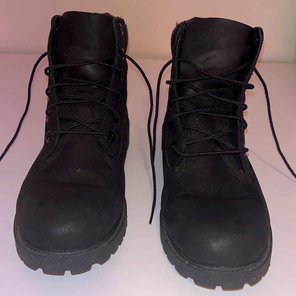 Black Timberland Boots